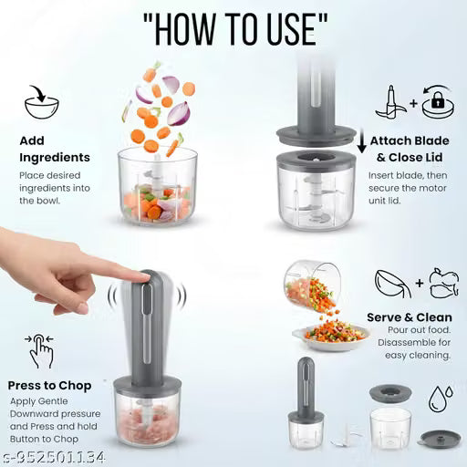 Mini Electric Chopper